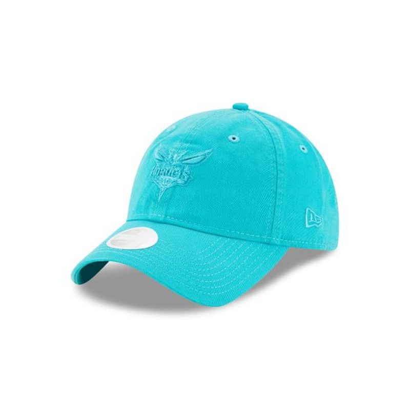 NBA Charlotte Hornets Womens Core Classic 9Twenty Adjustable (LPX3094) - Blue New Era Caps